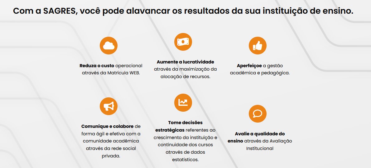 Resultados para a instituição de ensino